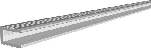 EVN APWBGB200 LED-Glasbodenprofil aus Aluminium in Silber - Bild 1