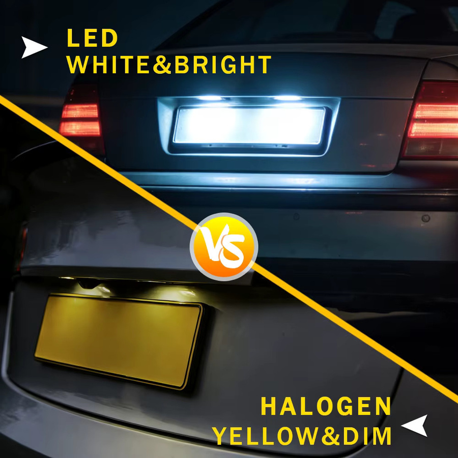 2er-Set LED Kennzeichenbeleuchtung passend für Mercedes-Benz X164 W164 W251 GL ML R-Klasse (2006-2012) - Bild 2