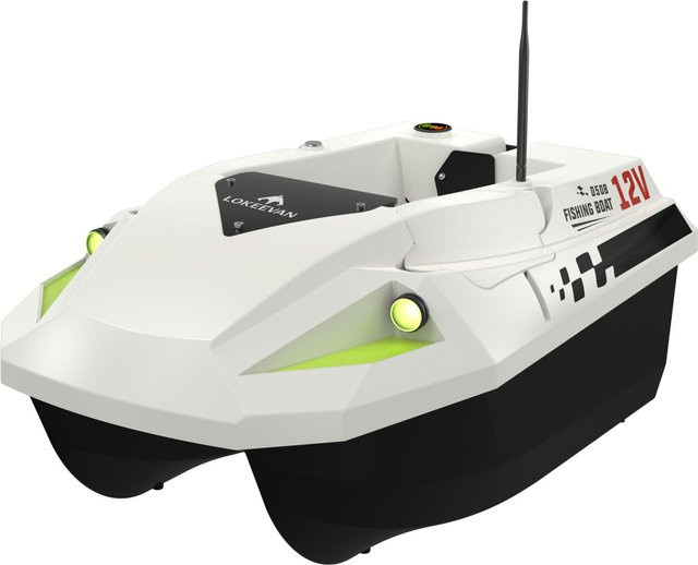 LOKEEVAN D50B GPS Köderboot, Fernsteuerung, weiß - Bild 1
