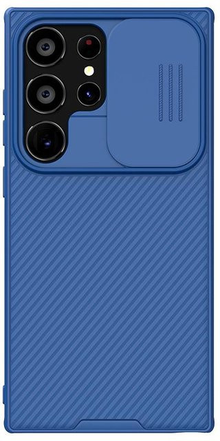 Nillkin CamShield Slide Rand Case mit Kameraabdeckung für Samsung Galaxy S26 S25 S24 S23 S22 Ultra und S24 FE S23 Plus in Blau - Bild 1