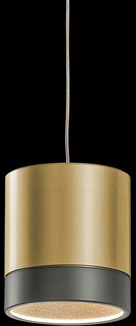 Holtkötter Aura P2 LED-Pendelleuchte in Messing eloxiert mit Platin-Reflektor, dimmbar mit dim2warm Technologie (1800K - 2900K) - Bild 1