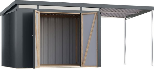 Metallgerätehaus Saltley M von Karibu Holztechnik - Bild 1