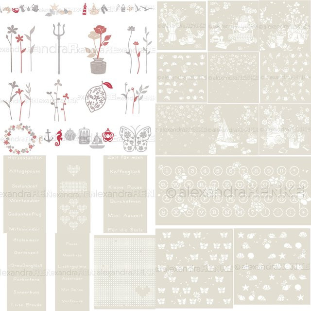 Foam Shell Metall-Stanzformen für Scrapbook, Tagebuch und DIY-Grußkarten - Bild 1
