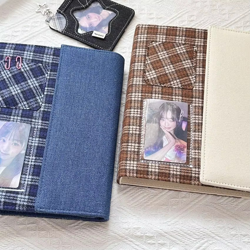 Coliky DIY Binder Notebook Cover A5 in Blue Denim für Fotokarten, Tagebuch und Agenda - Bild 2