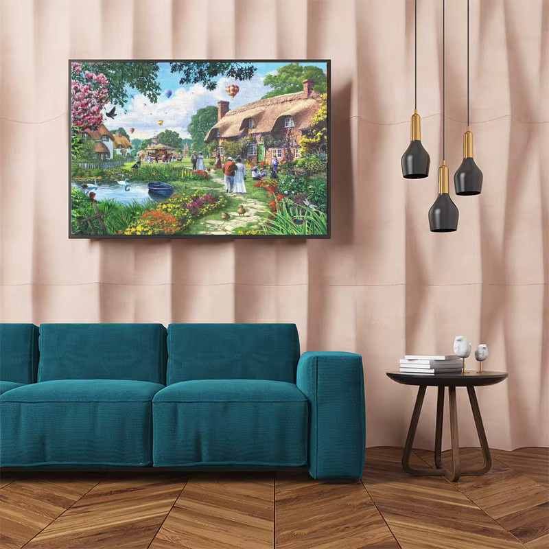 MaxRenard Europäische Garten Landschaft Puzzle, 1000 Teile - Bild 3