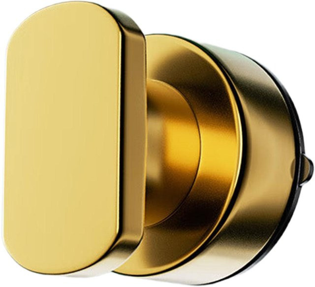 The Speed Star Sauggriff aus ABS-Kunststoff in Gold zur einfachen Installation ohne Bohren für Badezimmer und Küche - Bild 1
