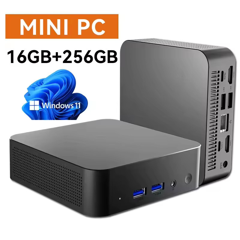 Mini-PC Gaming-Computer mit Intel Core i9 10980HK, 16GB RAM, 1TB SSD, Windows 11, WiFi6 und Bluetooth 5.2, Schwarz - Bild 6