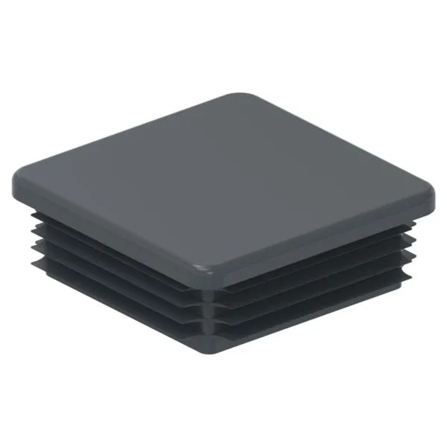 FeNau Kunststoffkappe für Quadratrohr 80 x 80 mm, Farbe Anthrazit RAL 7016, für Wandstärke 2,0-4,0 mm - Bild 2