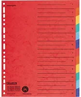 Falken Ordnerregister A4 in Multicolor und Rot aus Papier - Bild 1