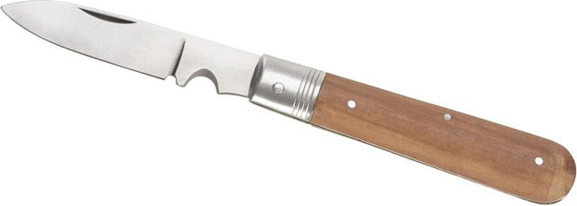 PICARD Kabelmesser Nr. 70150 klappbar mit Holzgriff in Silber - Bild 1