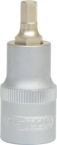 KS Tools Bit-Stecknuss Innensechskant kurz 1/2 Zoll 19mm silber - Bild 1