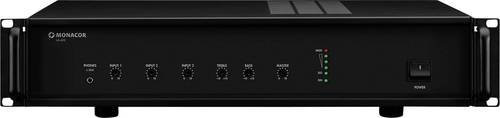 Monacor LA-402 ELA-Schleifenverstärker in Schwarz mit USB-C Anschluss - Bild 1