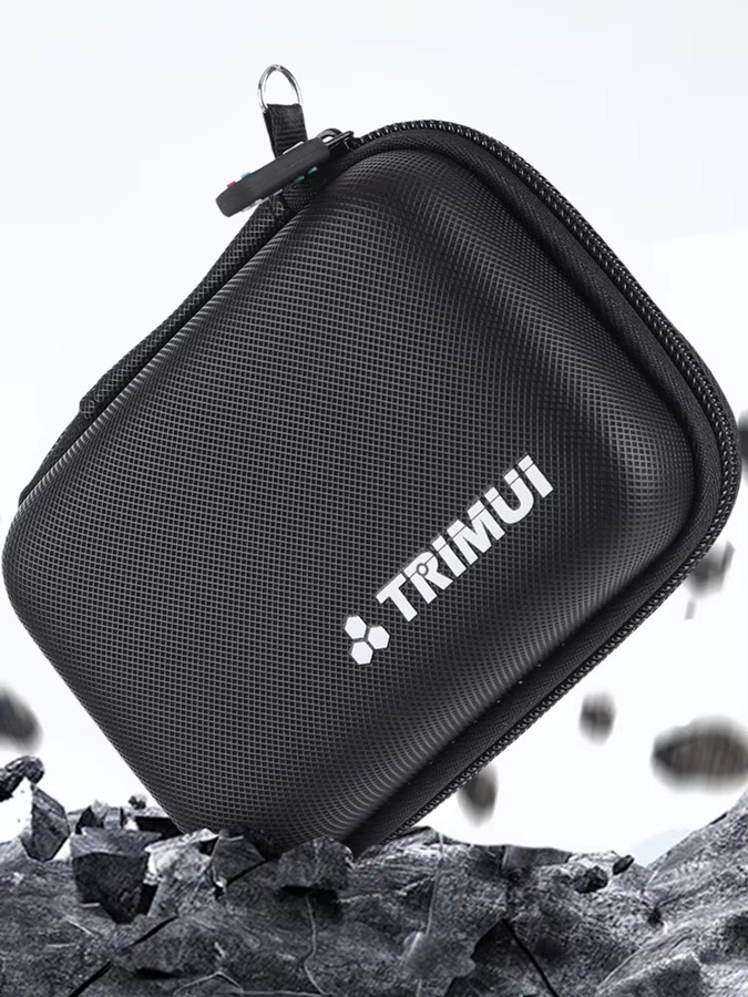 APWIKOGER Stoßfeste Reise-Tragetasche für Trimui Brick in Schwarz mit Netztasche - Bild 5