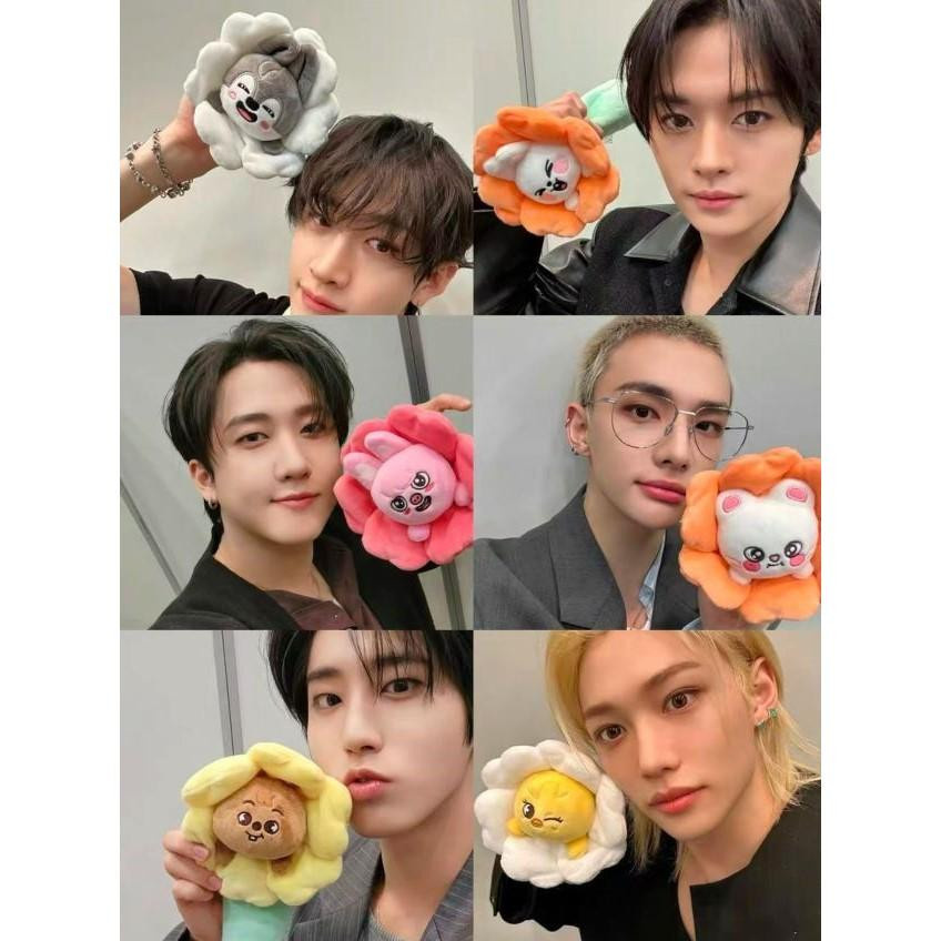 Stray Kids SKZ Florales Plüsch-Schreibwarenetui aus Baumwolle in Multicolour - Bild 2
