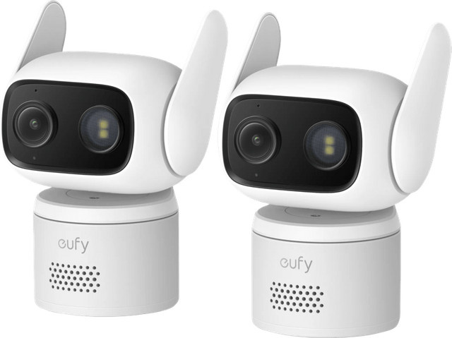 eufy Wired Cam C31 Überwachungskamera Doppelpack Weiß - Bild 1