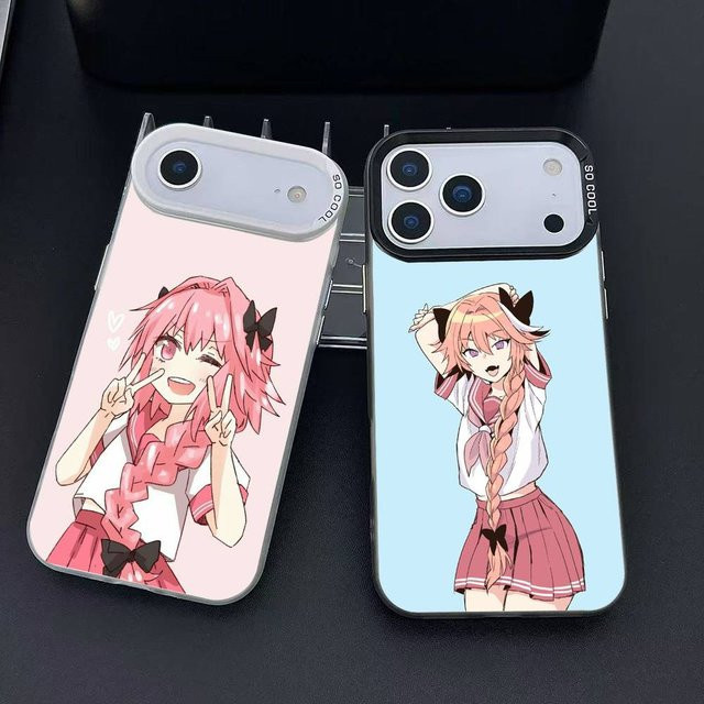 Fate Apocrypha Astolfo Handyhülle mit Protect Plating für iPhone 12 13 14 15 16 17 Pro Max Plus - Bild 1