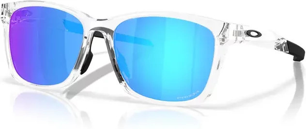 Oakley Paracord Sonnenbrille, randlos, rund, Kunststoff, weiß, transparent, Unisex - Bild 1