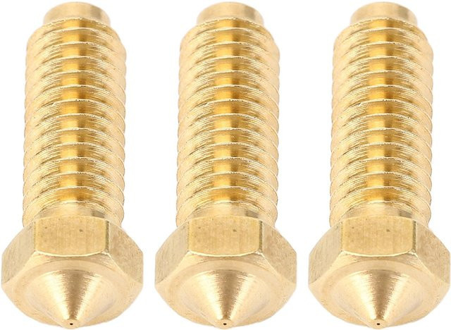 3-teiliges Messingdüsen-Set für Anycubic Kobra 2, Kobra 2 Pro, Kobra 2 Max und Kobra 2 Plus in Gold - Bild 1
