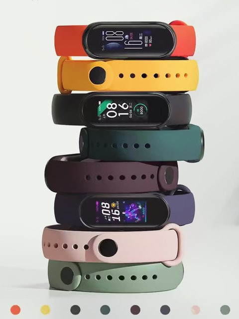 Xiaomi Uhrenarmband Silikon, NFC, Unisex - Bild 1