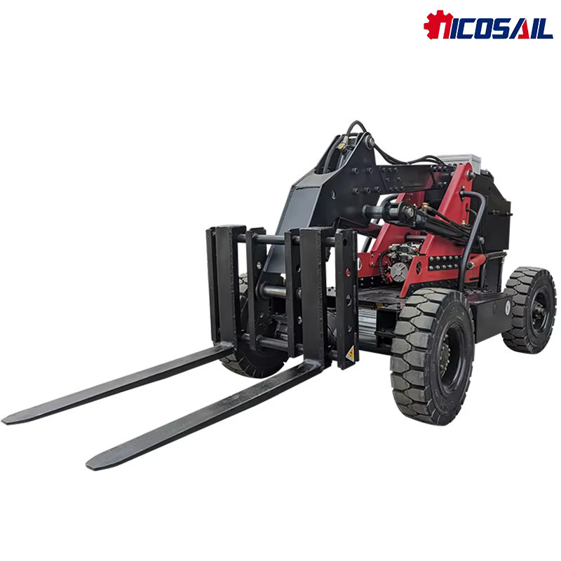 Nicosail Elektrischer Hubwagen mit 500 kg Tragkraft und anpassbarem Tank-Gabelstapler - Bild 4