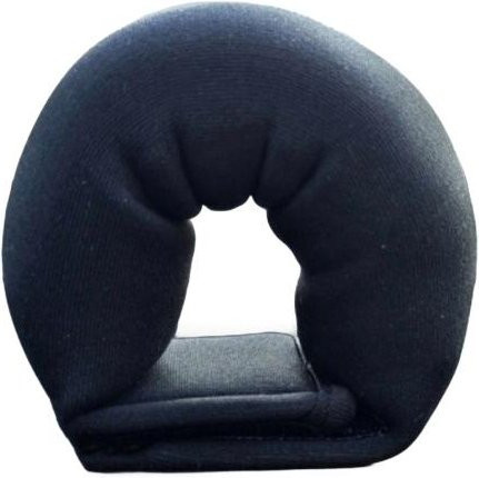 Sanwood Car Lenkradgewicht mit Klettbanddesign und weicher Haptik in Schwarz - Bild 1