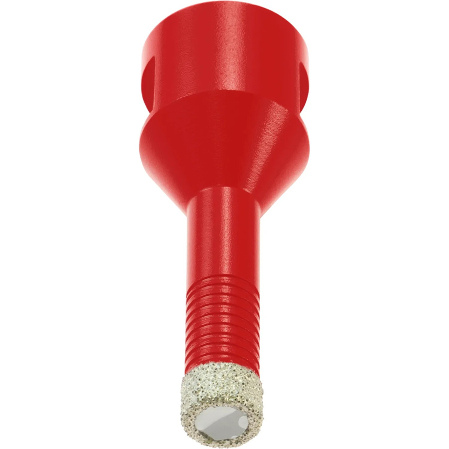 kwb Diamond Fliesenbohrer für Winkelschleifer M14, Durchmesser: 10 mm, Länge: 63 mm, Farbe: Rot - Bild 2