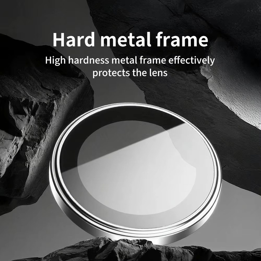 Apple iPhone 17 Pro Max, iPhone 17 Air und iPhone 17 Pro Kamera Objektiv Schutz aus gehärtetem Glas mit Screen Protector und Ring in Transparent - Bild 6
