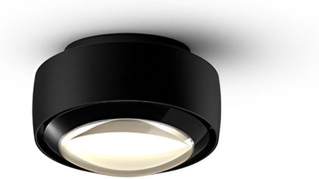 Occhio VOLT LED-Deckenstrahler Contour C80 in Schwarz Matt mit glänzend schwarzer Linse, dimmbar, 2700K - Bild 1