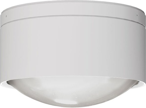 Top Light Puk! 160 One Avantgarde LED-Deckenleuchte in Weiß Matt mit mattem Glas und warmweißem Licht (2700K) - Bild 1