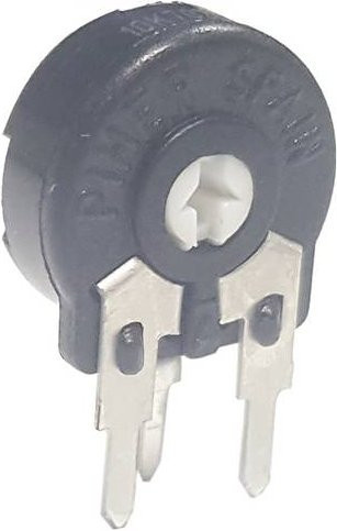 Piher Kohleschicht-Trimmer linear PT10LH01-251A2020-S, 0.15W, 250Ω, Schwarz - Bild 1