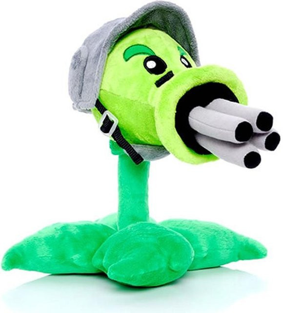 Toys-Glory Fourall Plants vs Zombies Gatling Erbsenkanone, Plüschtier, Grün, ab 14 Jahren - Bild 1