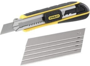 Stanley FatMax Cutter mit Magazin für 18 mm Abbrechklingen in Schwarz-Gelb - Bild 1