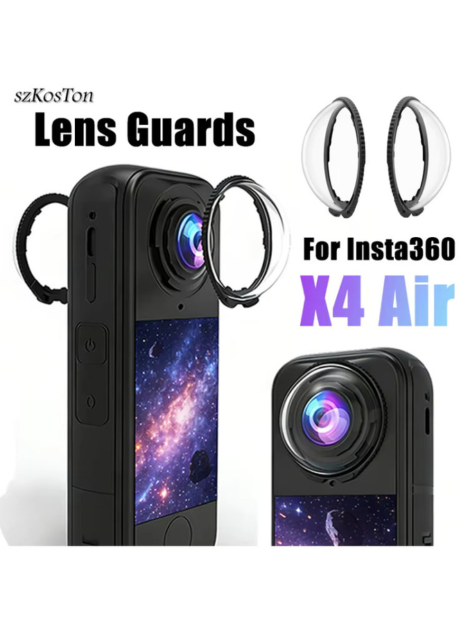 Insta360 X4 Air Len Schutzspiegel mit kratzfester Objektivkappe und drehbarer Schutzabdeckung für deine Actioncam - Bild 7