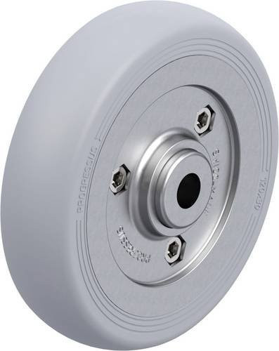 Blickle Rad PGV 120/12XR-SG in Grau mit Aluminium-Einsatz, Durchmesser: 120 mm, Tragfähigkeit: 150 kg - Bild 1