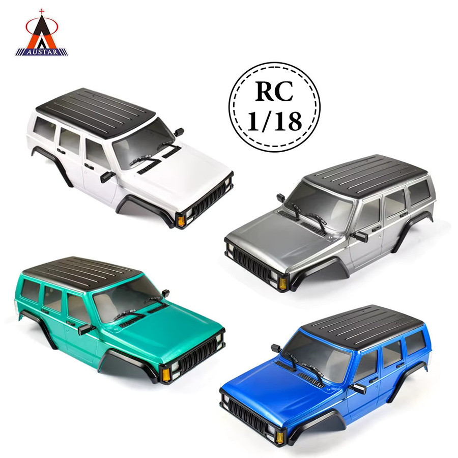 AUSTAR RC Auto Shell Jeep Auto Gehäuse, 1:18, Grau, Kunststoff, Zubehör - Bild 2