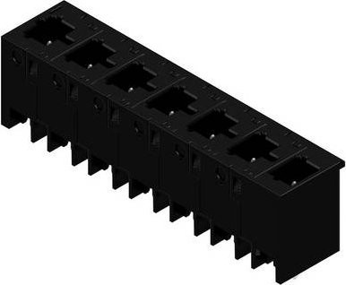 Weidmüller Printklemme 8000078319, Schwarz, 10 Stück - Bild 1