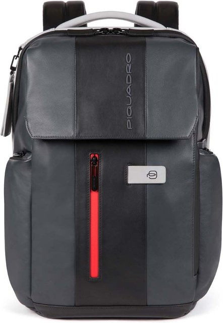 Piquadro Urban Laptoprucksack mit iPad 12,9 Zoll Fach in Grey/Black mit RFID-Blocker - Bild 1