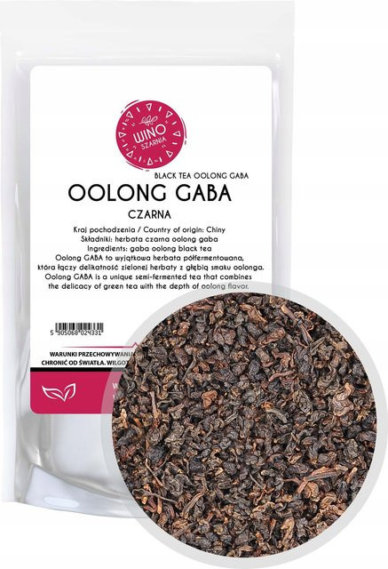 WINO SZARNIA, Oolong Gaba Black Leaf Tee, lose, 100 g - Bild 1