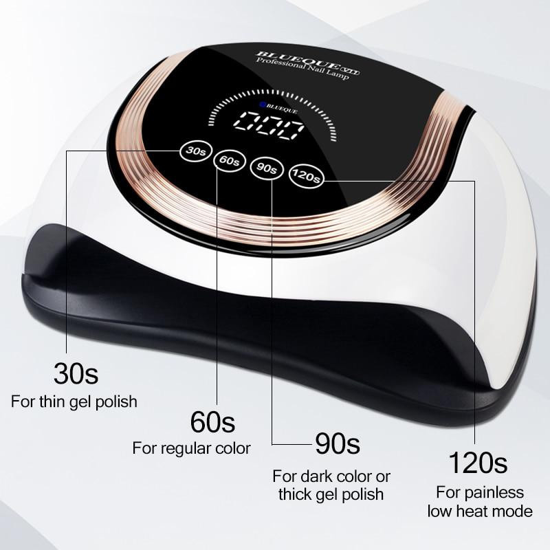 PRISMA UV-LED-Nagellampentrockner, 300W, mit LCD-Display, Unisex - Bild 7