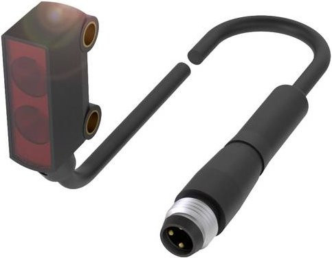 Balluff Lichttaster BOS R020K-PO-RF10-00,2-S49 BOS021F in Schwarz - Bild 1