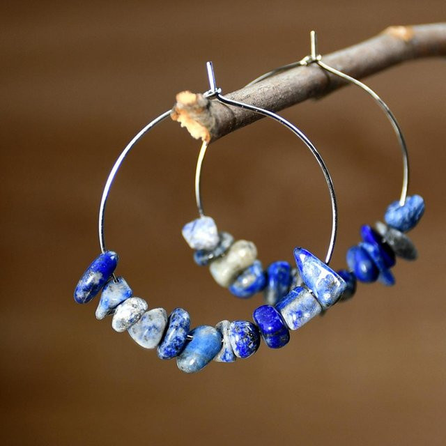 Lucky Star Jewelry Ohrringe, Messing, Perlen, Bunt, Damen - Bild 1