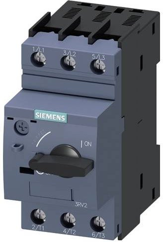 Siemens Digitaler Industrie-Leistungsschalter MCB 3RV2021-0AA10-0DA0 Grau - Bild 1