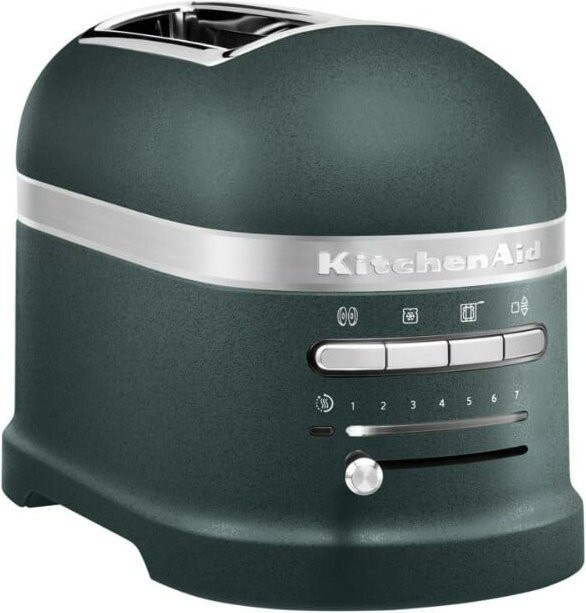 KitchenAid Toaster Pebbled Palm in Green mit Timer und Keep Warm Funktion - Bild 1