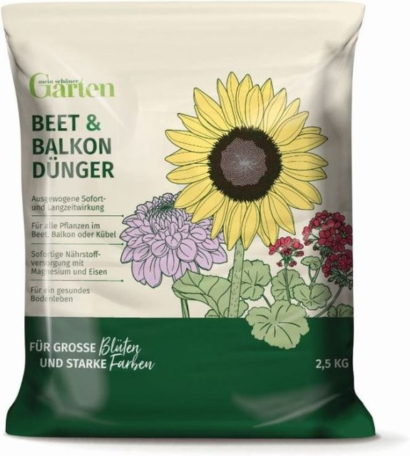 Mein schöner Garten Beet- und Balkondünger als Pflanzenstärkung mit Langzeitwirkung, Mehrfarbig - Bild 1