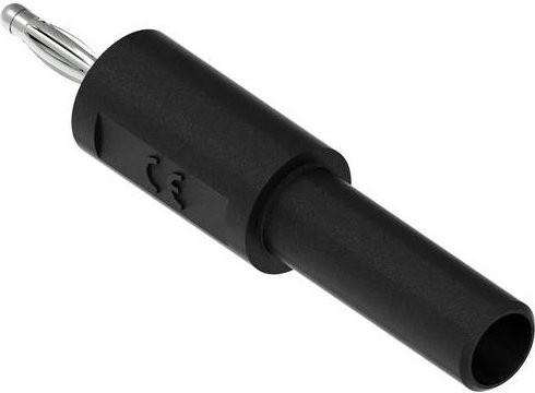 Electro PJP ADA204-CD1-N Niedervolt-Adapter mit Bananensteckern in Schwarz - Bild 1