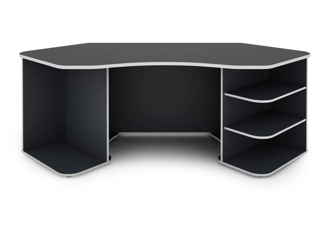byLIVING Schreibtisch THANATOS modern in Anthrazit und Weiß, B/H/T: 198 x 76 x 85 cm - Bild 3