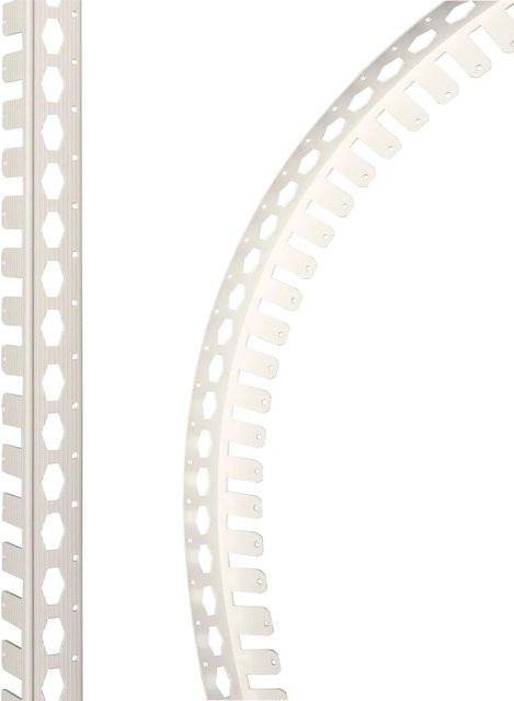 ProfileXXL Eckschutzprofil aus flexiblem PVC in Weiß, B/H: 25 x 25 mm, Länge: 2,5 m - Bild 1