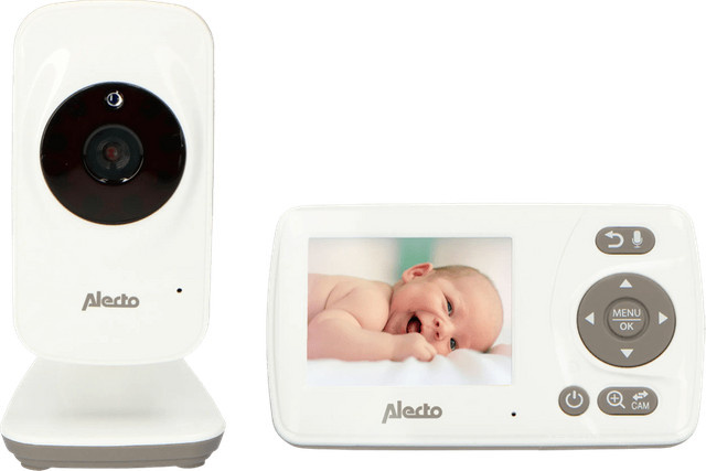 Alecto DVM-71 Audio-Video Babyphone mit Kamera, VOX-Funktion und Zwei-Wege-Audio - Bild 1