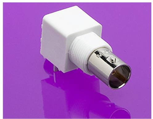 Molex BNC-Steckverbinder 73100-0131 in Weiß aus Kunststoff - Bild 1