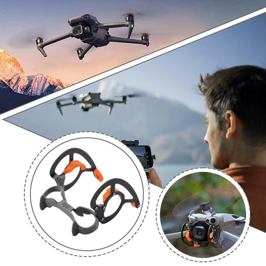 DJI Mini 5 Pro Carbon Fiber Gimbal Schutzhülle mit Anti-Kollision Bar aus Kohlefaser - Bild 3
